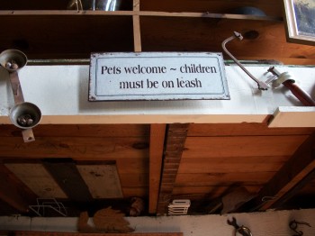 Retro sign