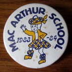 MacArthur School Duluth Button