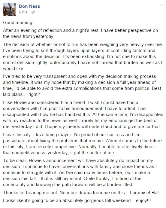 An Evening of Reflection