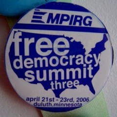 Duluth Button - Free Democracy Summit