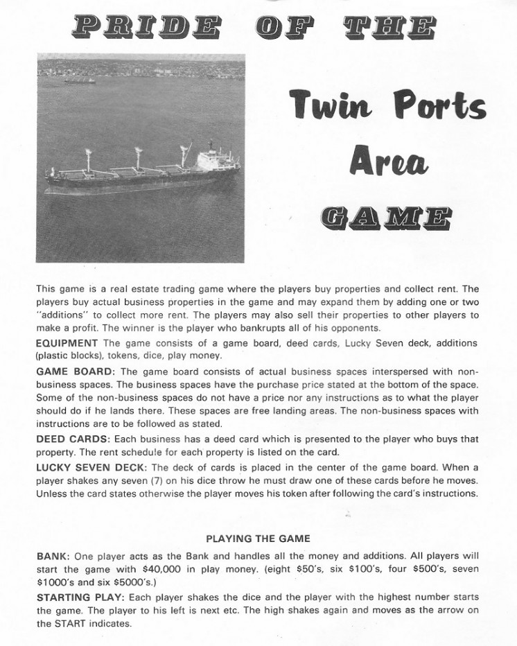 Pride of the Twin Ports Area Game 1