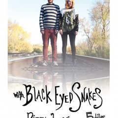Black-eyed Snakes at Pizza Luce 2014