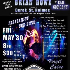 Brian Howe at Clyde Iron Works 2014