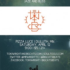 Toki Wright at Pizza Luce