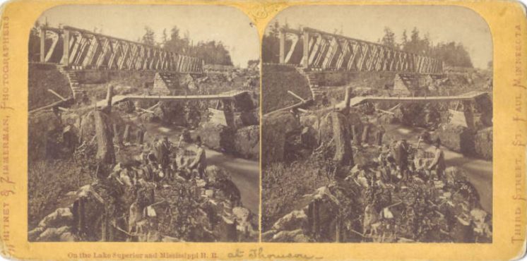 On the Lake Superior and Mississippi Railroad at Thomson