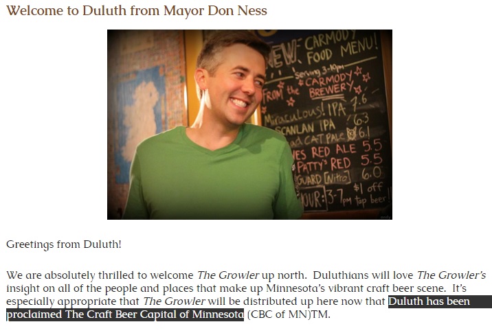 Don Ness prolaims the truth