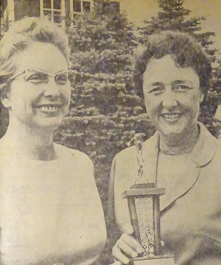Mrs P H Stromquist and Mrs. Roman Braun