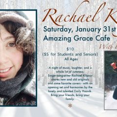 Rachael Kilgour and Emily Haavik at Amazing Grace