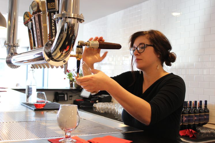 Beer pouring at Northern Waters