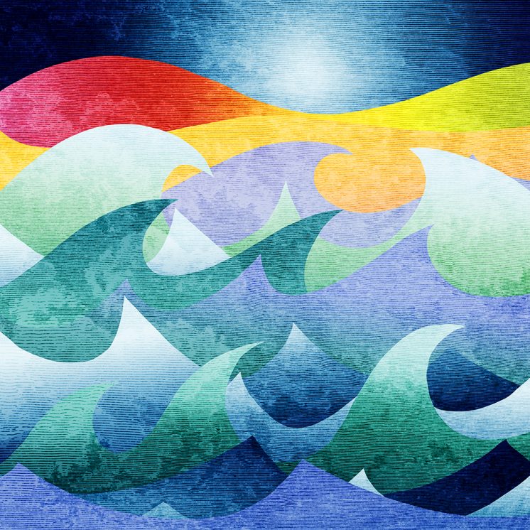 Autumn Gale This piece was created for Siiviis' invitational Earth Day show for 2016, Waters Deep and Bright.
