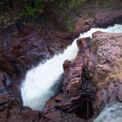 Devil's Kettle Falls Disappearing River