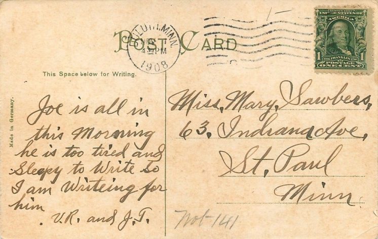 Cascade park 1908 back