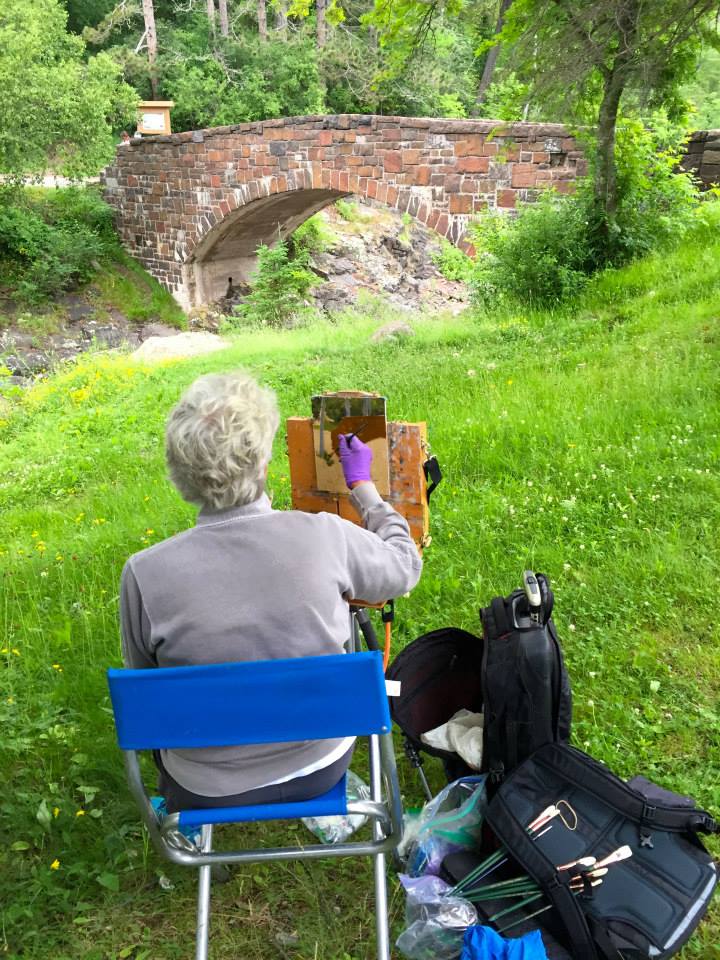 Painter Patricia Duncan