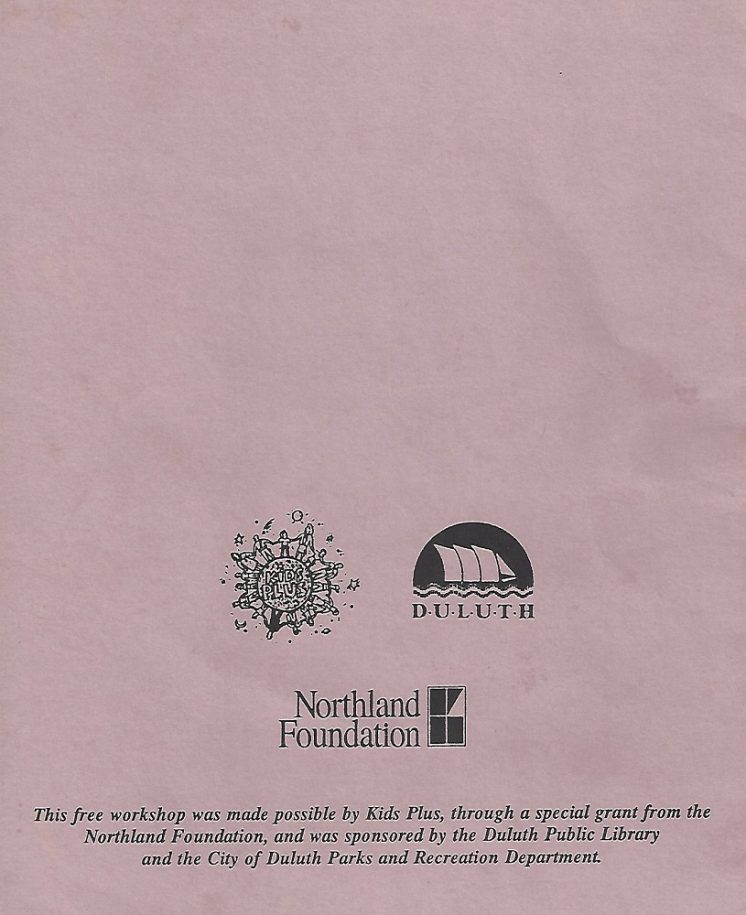 When West Duluth Was Young - back cover