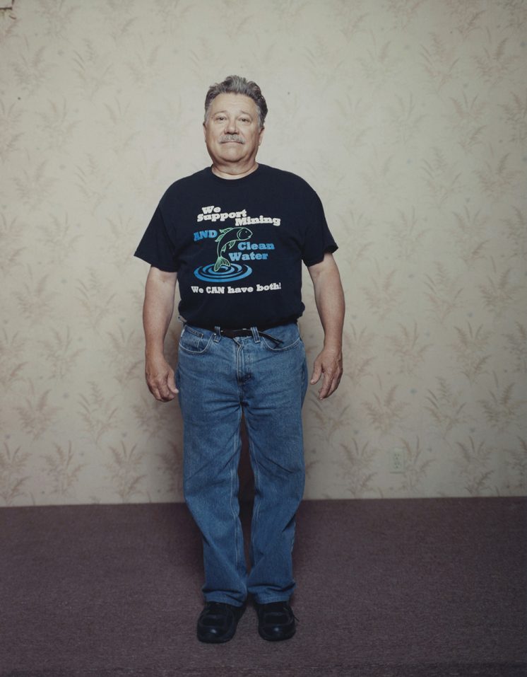 Tom, July 3, 2015  From: Iron Range Portrait Days   Chromogenic Color Print  22” x 18”
