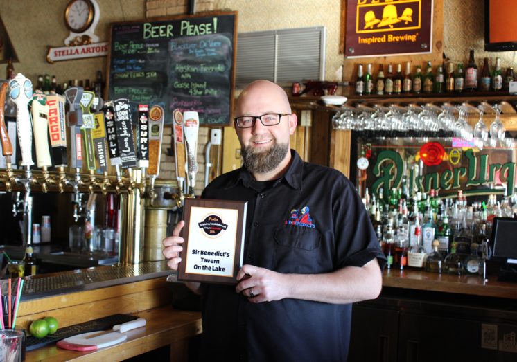 Josh Stotts,owner of Sir Ben's