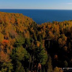 Manitou River Falls Lake Superior