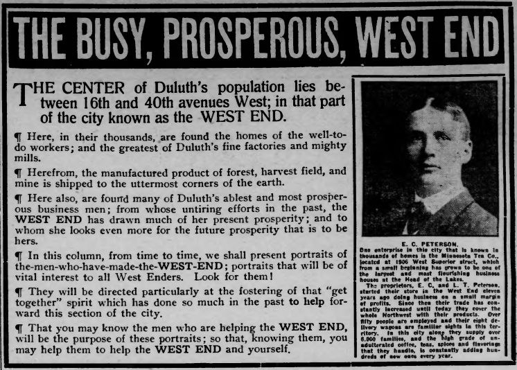 Prosperous West End - E C Peterson