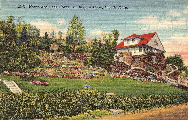 House and Rock Garden on Skyline Drive